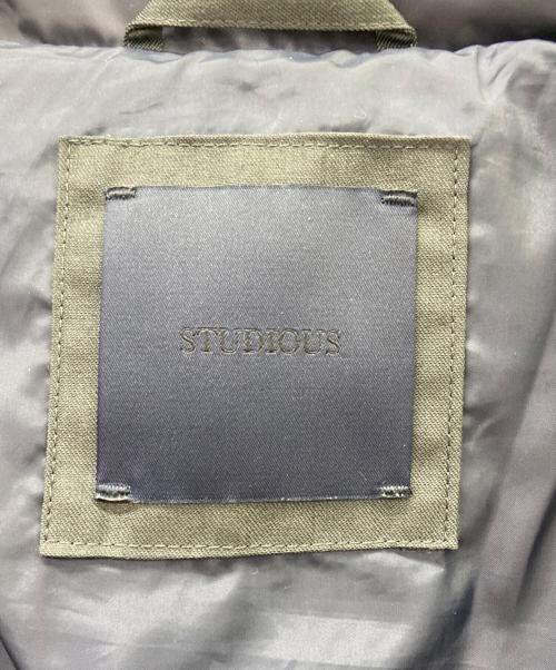 STUDIOUS（ステュディオス）STUDIOUS (ステュディオス) ダウンジャケット グリーン サイズ:SIZE1の古着・服飾アイテム