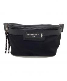 LONGCHAMP（ロンシャン）の古着「ボディバッグ」｜ブラック