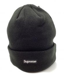 SUPREME×New Era（シュプリーム×ニューエラ）の古着「Supreme　New Era　S Logo Beanie　ニット帽」｜ブラック