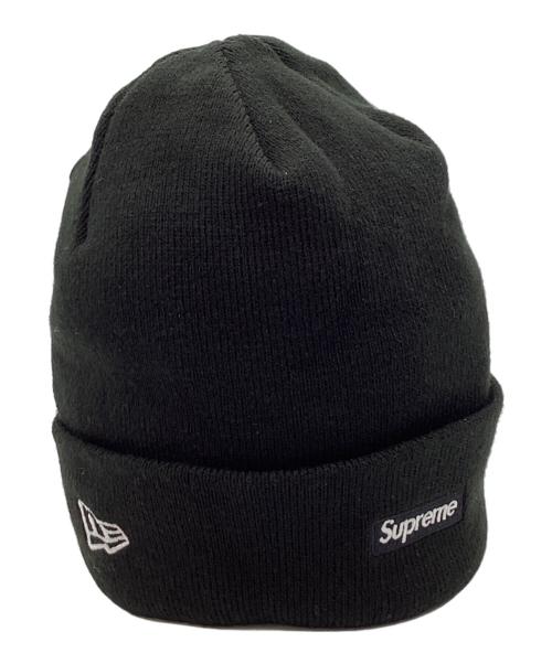 SUPREME（シュプリーム）Supreme (シュプリーム) New Era (ニューエラ) Supreme　New Era　S Logo Beanie　ニット帽 ブラックの古着・服飾アイテム