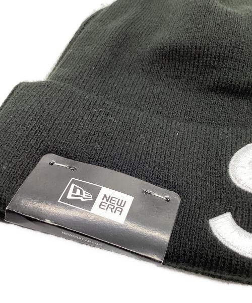 SUPREME（シュプリーム）Supreme (シュプリーム) New Era (ニューエラ) Supreme　New Era　S Logo Beanie　ニット帽 ブラックの古着・服飾アイテム
