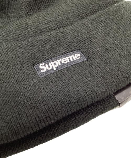SUPREME（シュプリーム）Supreme (シュプリーム) New Era (ニューエラ) Supreme　New Era　S Logo Beanie　ニット帽 ブラックの古着・服飾アイテム