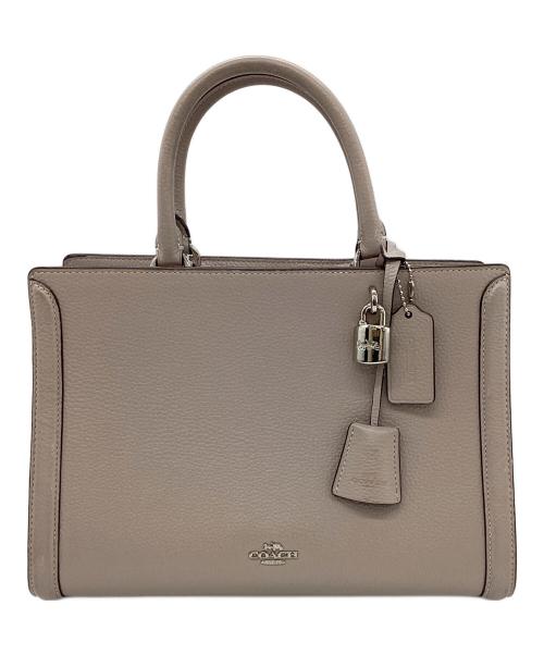 COACH（コーチ）COACH (コーチ) 2WAYバッグ ベージュの古着・服飾アイテム