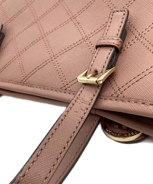 MICHAEL KORS（マイケルコース）MICHAEL KORS (マイケルコース) MICHAEL KORS　ハンドバッグ ピンクの古着・服飾アイテム