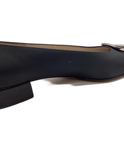 Salvatore Ferragamo（サルヴァトーレ フェラガモ）Salvatore Ferragamo (サルヴァトーレ フェラガモ) Salvatore Ferragamo　フラットシューズ ブラック サイズ:7の古着・服飾アイテム