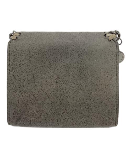 STELLA McCARTNEY（ステラマッカートニー）STELLA McCARTNEY (ステラマッカートニー) STELLA McCARTNEY　	FALABELLA SMALL FLAP　3つ折り財布 グレーの古着・服飾アイテム