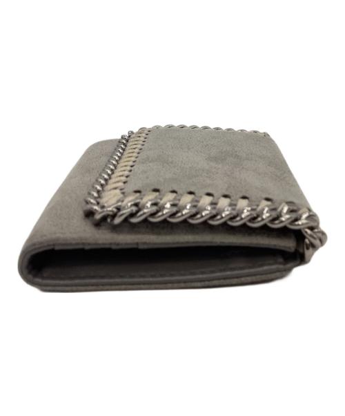 STELLA McCARTNEY（ステラマッカートニー）STELLA McCARTNEY (ステラマッカートニー) STELLA McCARTNEY　	FALABELLA SMALL FLAP　3つ折り財布 グレーの古着・服飾アイテム