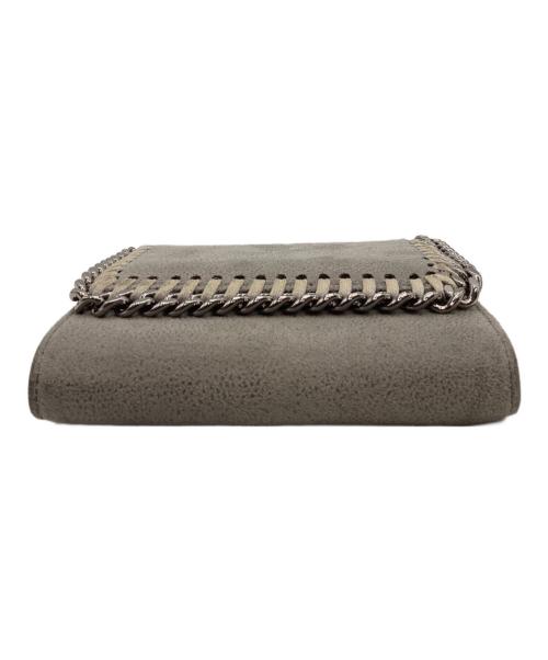 STELLA McCARTNEY（ステラマッカートニー）STELLA McCARTNEY (ステラマッカートニー) STELLA McCARTNEY　	FALABELLA SMALL FLAP　3つ折り財布 グレーの古着・服飾アイテム