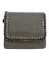 STELLA McCARTNEY（ステラマッカートニー）の古着「STELLA McCARTNEY　	FALABELLA SMALL FLAP　3つ折り財布」｜グレー