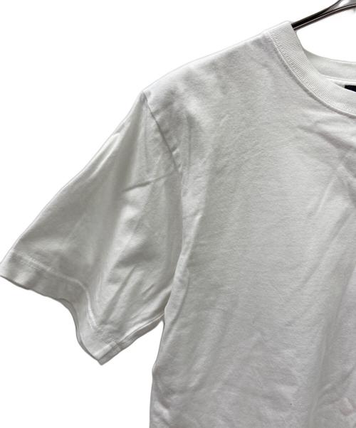 PHATRNK（ファットランク）PHATRNK (ファットランク) 半袖カットソー ホワイト×シルバー サイズ:Mの古着・服飾アイテム