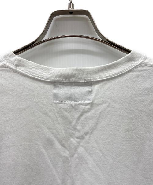 PHATRNK（ファットランク）PHATRNK (ファットランク) 半袖カットソー ホワイト×シルバー サイズ:Mの古着・服飾アイテム