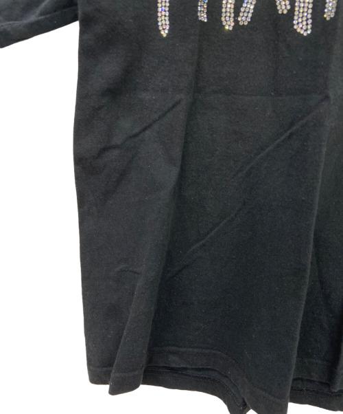 PHATRNK（ファットランク）PHATRNK (ファットランク) 半袖カットソー ブラック×シルバー サイズ:Mの古着・服飾アイテム