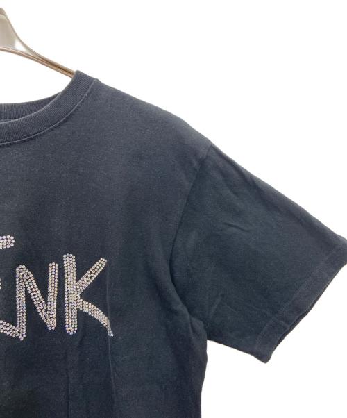 PHATRNK（ファットランク）PHATRNK (ファットランク) 半袖カットソー ブラック×シルバー サイズ:Mの古着・服飾アイテム