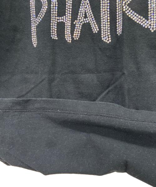 PHATRNK（ファットランク）PHATRNK (ファットランク) 半袖カットソー ブラック×シルバー サイズ:Mの古着・服飾アイテム