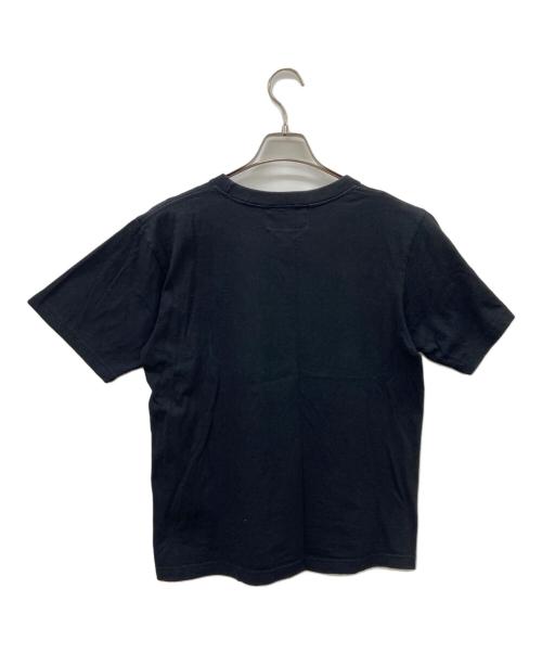 PHATRNK（ファットランク）PHATRNK (ファットランク) 半袖カットソー ブラック×シルバー サイズ:Mの古着・服飾アイテム
