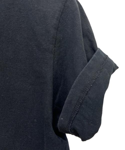 PHATRNK（ファットランク）PHATRNK (ファットランク) 半袖カットソー ブラック×シルバー サイズ:Mの古着・服飾アイテム