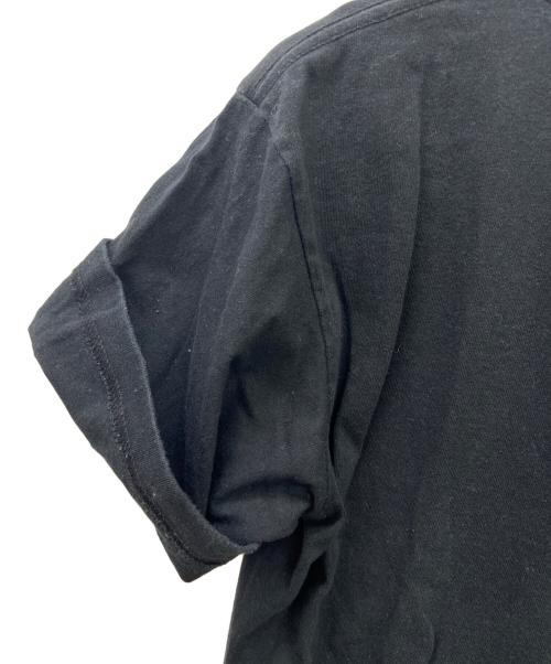PHATRNK（ファットランク）PHATRNK (ファットランク) 半袖カットソー ブラック×シルバー サイズ:Mの古着・服飾アイテム