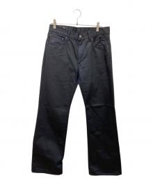 LEVI'S PReMIUM（リーバイス プレミアム）の古着「リラックスフレアジーンズ」｜ブラック