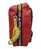 Vivienne Westwoodヴィヴィアンウエストウッド）の古着「Vivienne Westwood　ボディバッグ」｜レッド×ブラック