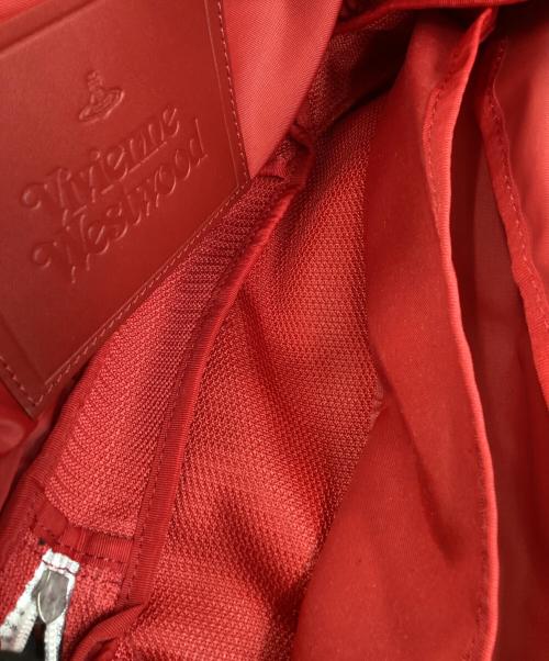 Vivienne Westwood（ヴィヴィアンウエストウッド）Vivienne Westwood (ヴィヴィアンウエストウッド) Vivienne Westwood　ボディバッグ レッド×ブラックの古着・服飾アイテム