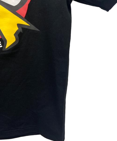 A BATHING APE（アベイシングエイプ）A BATHING APE (アベイシングエイプ) A BATHING APE　半袖カットソー ブラック×レッド サイズ:Sの古着・服飾アイテム