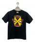 A BATHING APE（アベイシングエイプ）の古着「A BATHING APE　半袖カットソー」｜ブラック×レッド
