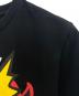 中古・古着 A BATHING APE (アベイシングエイプ) A BATHING APE　半袖カットソー ブラック×レッド サイズ:S：8000円