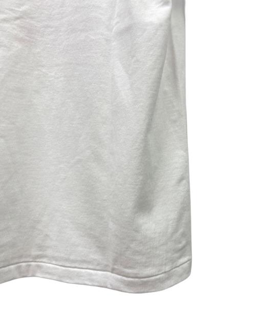 A BATHING APE（アベイシングエイプ）A BATHING APE (アベイシングエイプ) A BATHING APE　CAMO COLLEDE TEE　半袖カットソー ホワイト×レッド サイズ:Mの古着・服飾アイテム