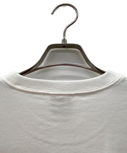 A BATHING APE（アベイシングエイプ）A BATHING APE (アベイシングエイプ) 半袖カットソー ホワイト×ブルー サイズ:Lの古着・服飾アイテム