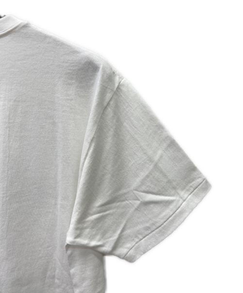 A BATHING APE（アベイシングエイプ）A BATHING APE (アベイシングエイプ) 半袖カットソー ホワイト×ブルー サイズ:Lの古着・服飾アイテム