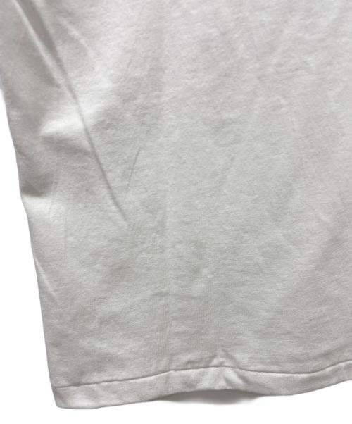 A BATHING APE（アベイシングエイプ）A BATHING APE (アベイシングエイプ) 半袖カットソー ホワイト×ブルー サイズ:Lの古着・服飾アイテム