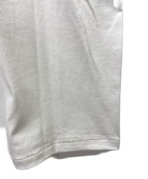 A BATHING APE（アベイシングエイプ）A BATHING APE (アベイシングエイプ) 半袖カットソー ホワイト×ブルー サイズ:Lの古着・服飾アイテム