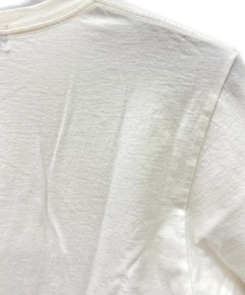 Hysteric Glamour（ヒステリックグラマー）Hysteric Glamour (ヒステリックグラマー) 半袖カットソー ホワイト×レッド サイズ:Sの古着・服飾アイテム