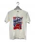 Hysteric Glamour（ヒステリックグラマー）の古着「半袖カットソー」｜ホワイト×レッド