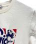 中古・古着 Hysteric Glamour (ヒステリックグラマー) 半袖カットソー ホワイト×レッド サイズ:S：5000円
