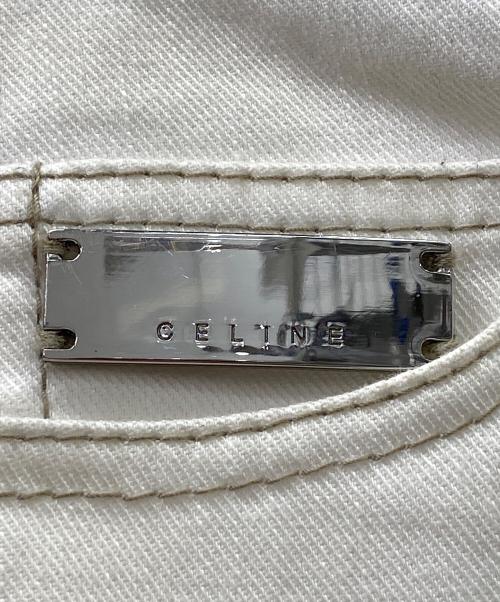 CELINE（セリーヌ）CELINE (セリーヌ) デニムパンツ ホワイト サイズ:38の古着・服飾アイテム
