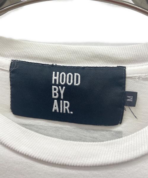 Hood By Air（フッドバイエアー）Hood By Air (フッドバイエアー) 半袖カットソー ホワイト サイズ:Mの古着・服飾アイテム