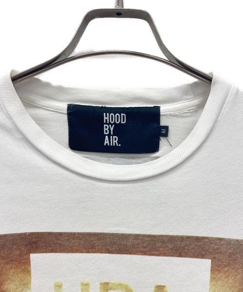 Hood By Air（フッドバイエアー）Hood By Air (フッドバイエアー) 半袖カットソー ホワイト サイズ:Mの古着・服飾アイテム