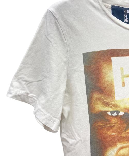 Hood By Air（フッドバイエアー）Hood By Air (フッドバイエアー) 半袖カットソー ホワイト サイズ:Mの古着・服飾アイテム