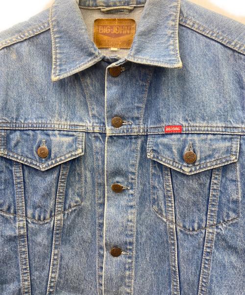 BIG JOHN（ビッグジョン）BIG JOHN (ビッグジョン) デニムジャケット ブルー サイズ:38の古着・服飾アイテム