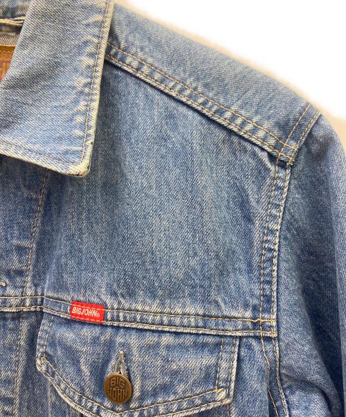 BIG JOHN（ビッグジョン）BIG JOHN (ビッグジョン) デニムジャケット ブルー サイズ:38の古着・服飾アイテム