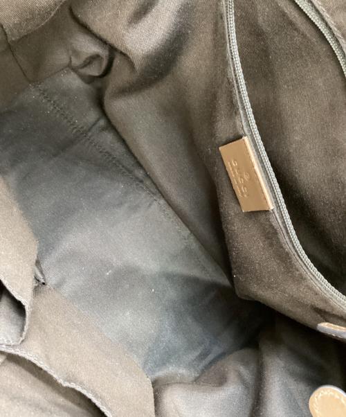 GUCCI（グッチ）GUCCI (グッチ) GUCCI　GGスプリーム　トートバッグ ベージュ×ブラウンの古着・服飾アイテム