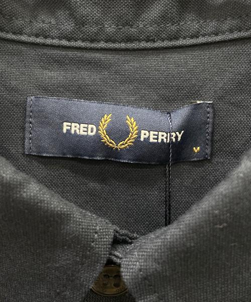 FRED PERRY（フレッドペリー）FRED PERRY (フレッドペリー) FRED PERRY　Oxford Short Sleeve Shirt　半袖シャツ ネイビー サイズ:Mの古着・服飾アイテム