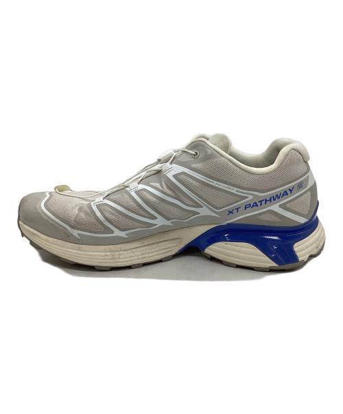 SALOMON（サロモン）SALOMON (サロモン) XT-PATHWAY 2 グレー×ブルー サイズ:UK9.5の古着・服飾アイテム