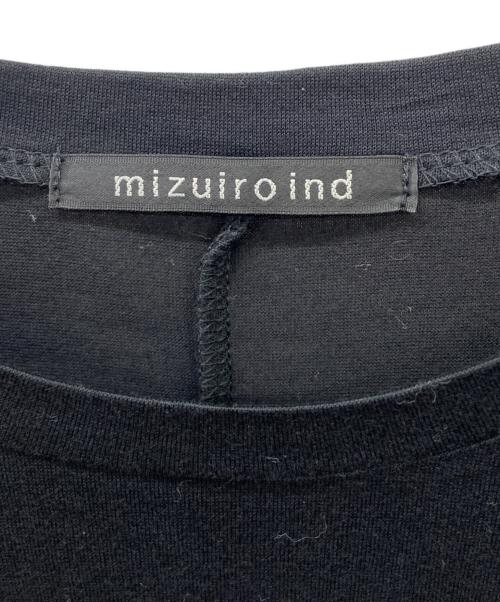 mizuiro-ind（ミズイロインド）mizuiro-ind (ミズイロインド) 半袖カットソー ブラック サイズ:Freeの古着・服飾アイテム