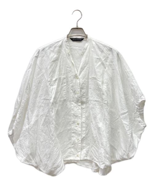 mizuiro-ind（ミズイロインド）mizuiro-ind (ミズイロインド) 半袖シャツ ホワイト サイズ:Freeの古着・服飾アイテム