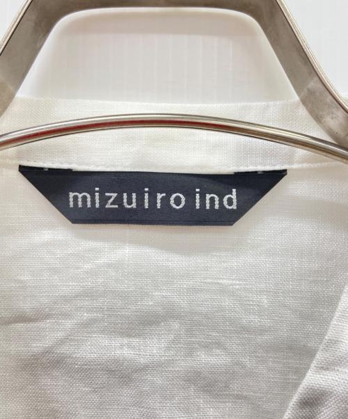mizuiro-ind（ミズイロインド）mizuiro-ind (ミズイロインド) 半袖シャツ ホワイト サイズ:Freeの古着・服飾アイテム