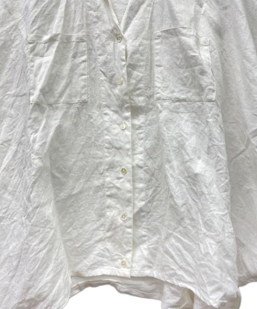 mizuiro-ind（ミズイロインド）mizuiro-ind (ミズイロインド) 半袖シャツ ホワイト サイズ:Freeの古着・服飾アイテム