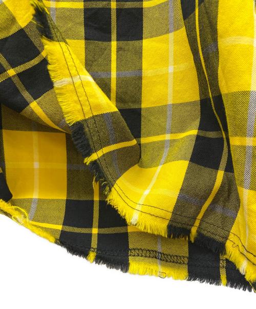 COMME des GARCONS（コムデギャルソン）COMME des GARCONS (コムデギャルソン) ノースリーブブラウス イエロー×ブラック サイズ:Freeの古着・服飾アイテム