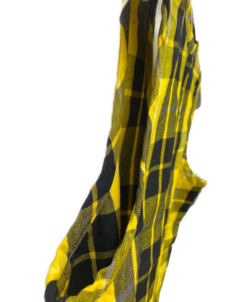 COMME des GARCONS（コムデギャルソン）COMME des GARCONS (コムデギャルソン) ノースリーブブラウス イエロー×ブラック サイズ:Freeの古着・服飾アイテム